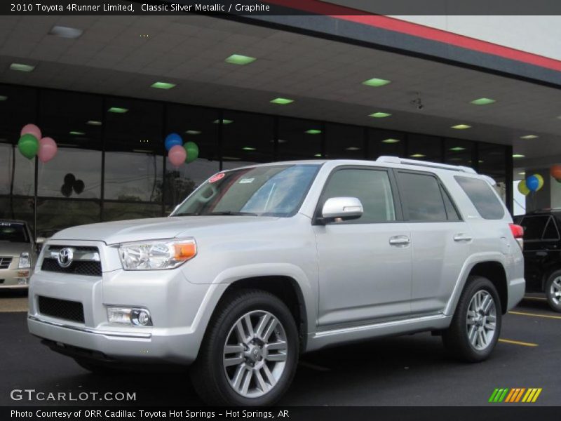 Classic Silver Metallic / Graphite 2010 Toyota 4Runner Limited