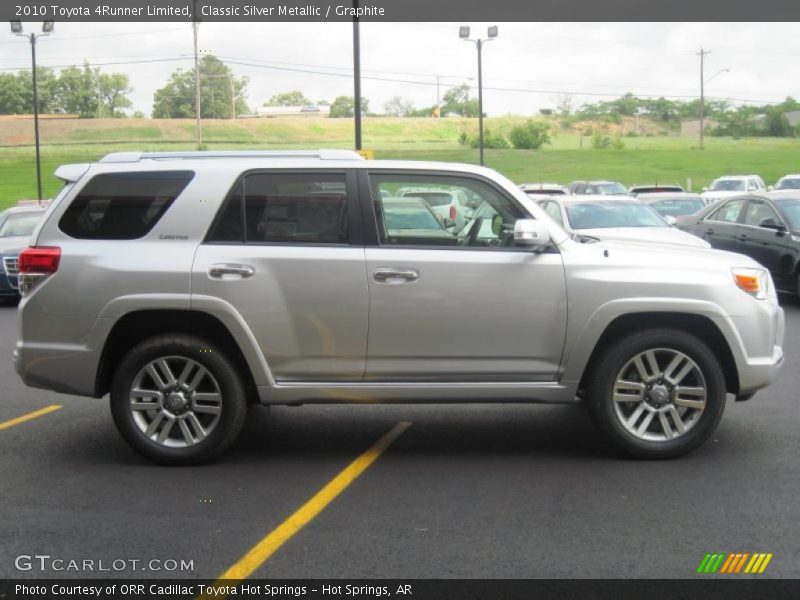 Classic Silver Metallic / Graphite 2010 Toyota 4Runner Limited