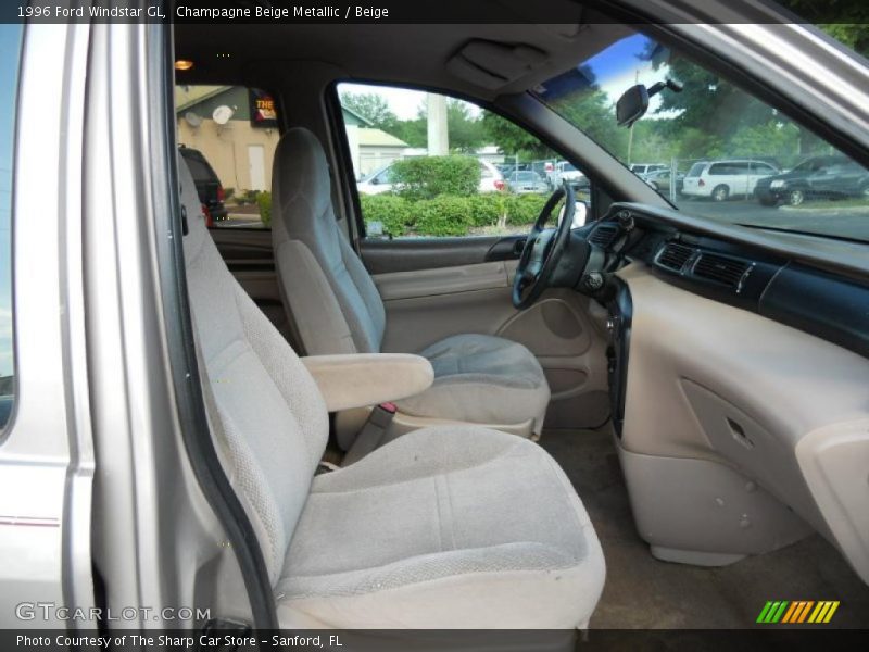 Champagne Beige Metallic / Beige 1996 Ford Windstar GL