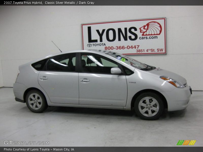 Classic Silver Metallic / Dark Gray 2007 Toyota Prius Hybrid