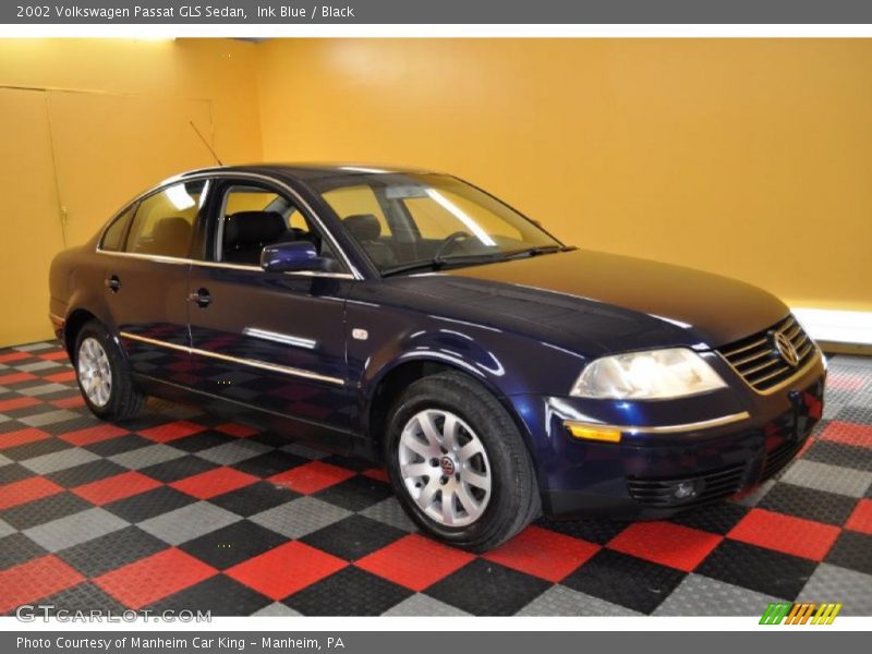 Ink Blue / Black 2002 Volkswagen Passat GLS Sedan