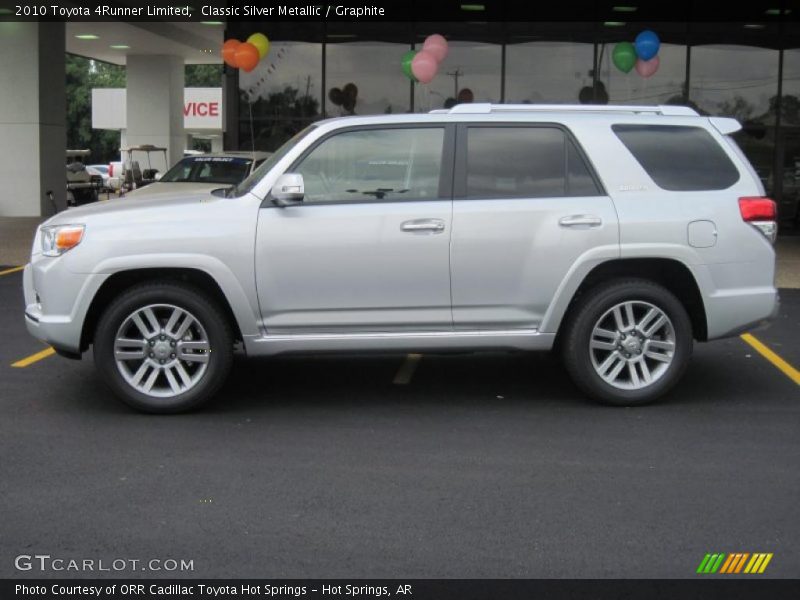 Classic Silver Metallic / Graphite 2010 Toyota 4Runner Limited