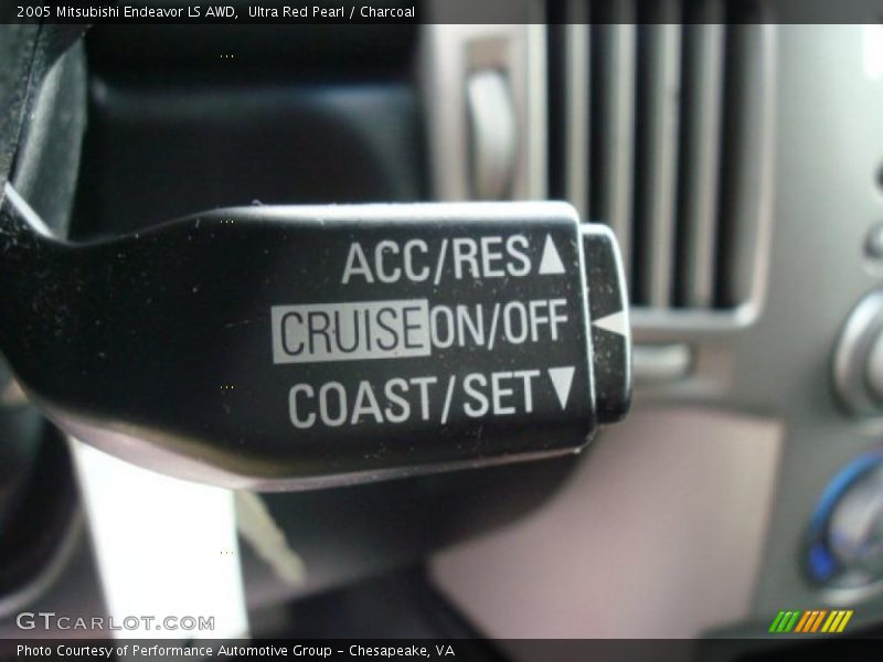 Ultra Red Pearl / Charcoal 2005 Mitsubishi Endeavor LS AWD