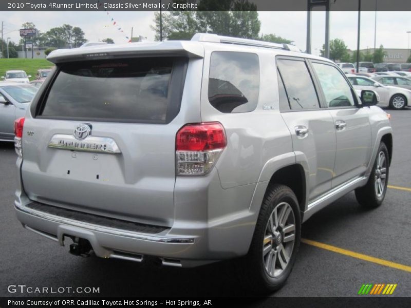 Classic Silver Metallic / Graphite 2010 Toyota 4Runner Limited