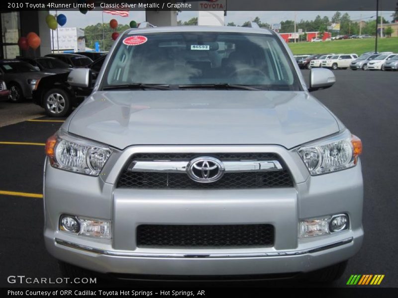 Classic Silver Metallic / Graphite 2010 Toyota 4Runner Limited