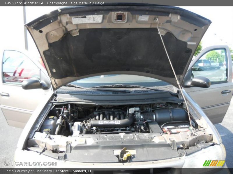 Champagne Beige Metallic / Beige 1996 Ford Windstar GL