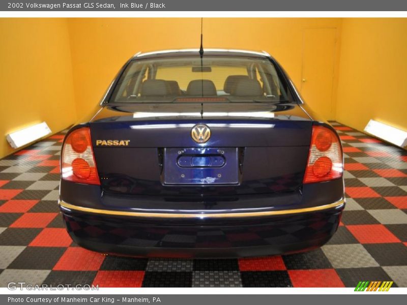 Ink Blue / Black 2002 Volkswagen Passat GLS Sedan