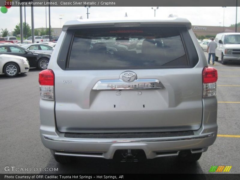 Classic Silver Metallic / Graphite 2010 Toyota 4Runner Limited