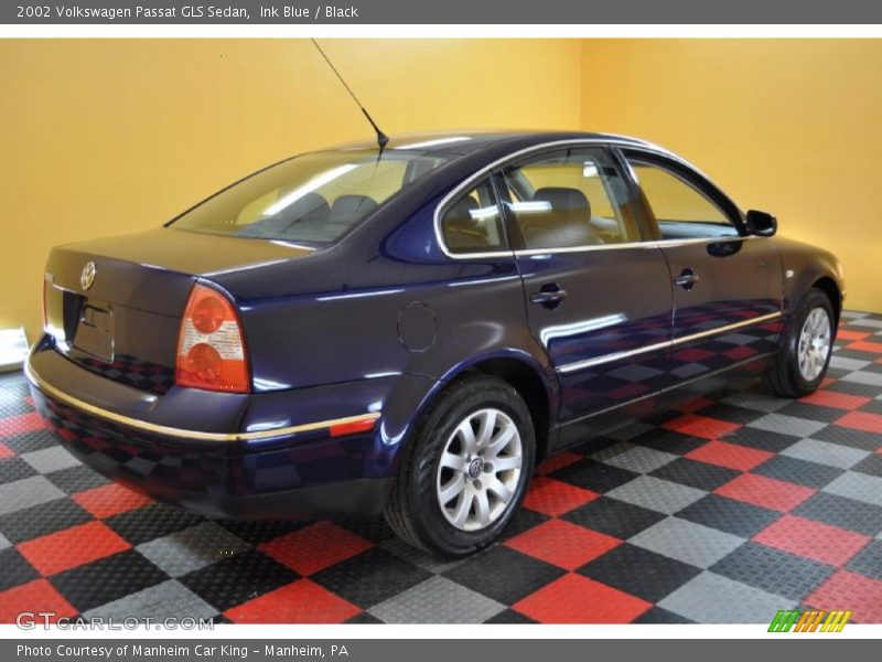 Ink Blue / Black 2002 Volkswagen Passat GLS Sedan