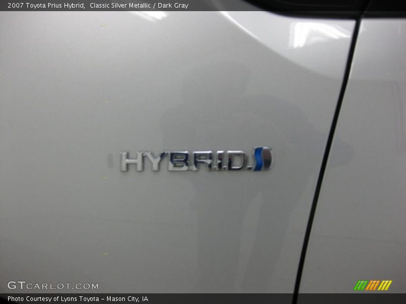 Classic Silver Metallic / Dark Gray 2007 Toyota Prius Hybrid
