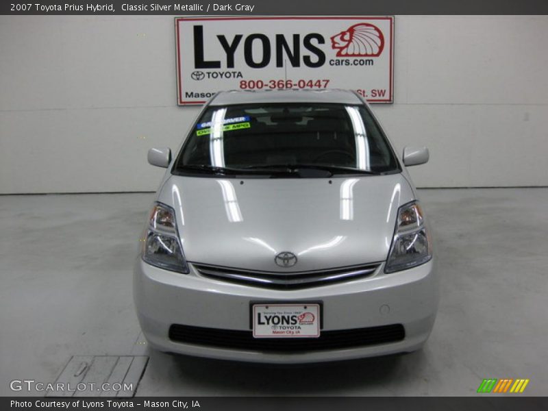 Classic Silver Metallic / Dark Gray 2007 Toyota Prius Hybrid