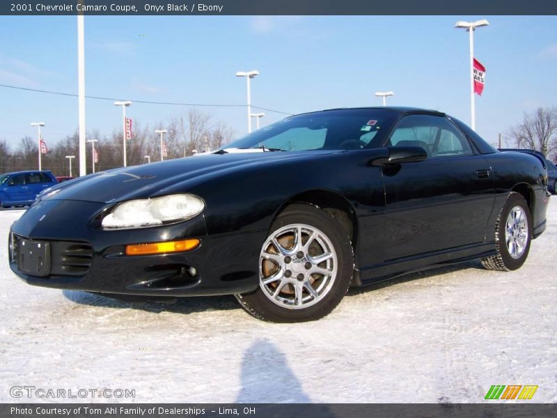 Onyx Black / Ebony 2001 Chevrolet Camaro Coupe