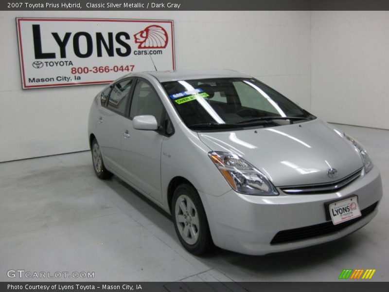 Classic Silver Metallic / Dark Gray 2007 Toyota Prius Hybrid