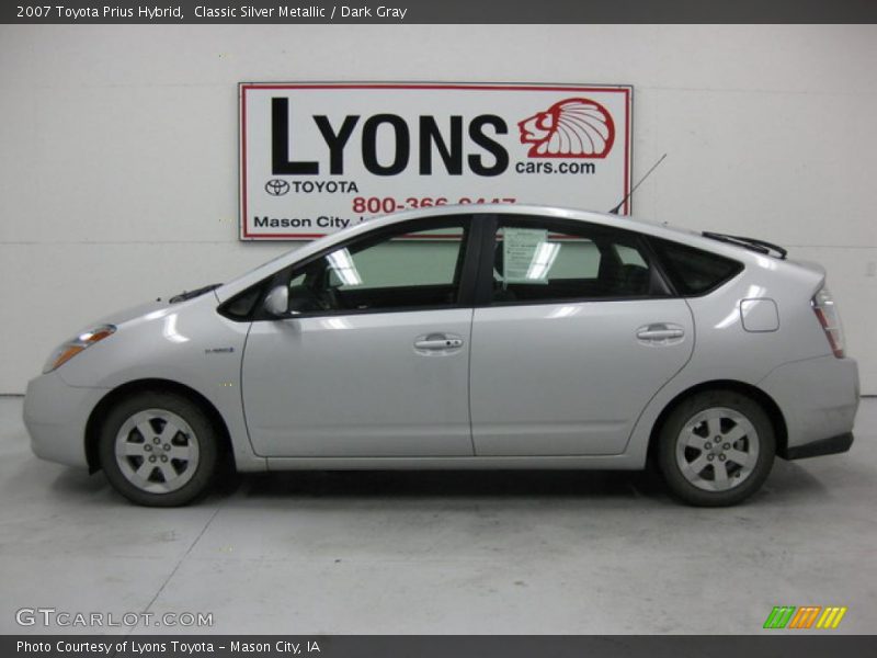 Classic Silver Metallic / Dark Gray 2007 Toyota Prius Hybrid