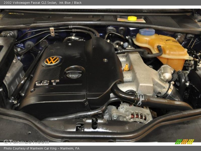 Ink Blue / Black 2002 Volkswagen Passat GLS Sedan