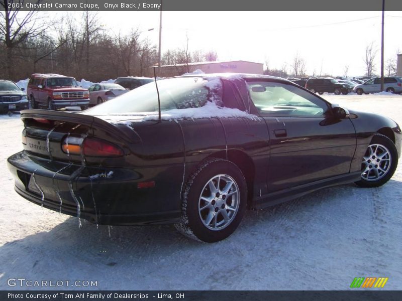 Onyx Black / Ebony 2001 Chevrolet Camaro Coupe