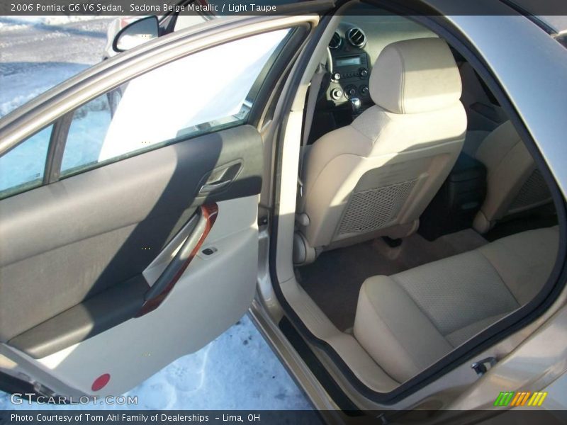 Sedona Beige Metallic / Light Taupe 2006 Pontiac G6 V6 Sedan