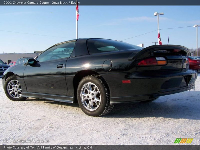 Onyx Black / Ebony 2001 Chevrolet Camaro Coupe