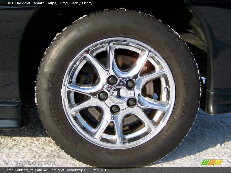 Onyx Black / Ebony 2001 Chevrolet Camaro Coupe