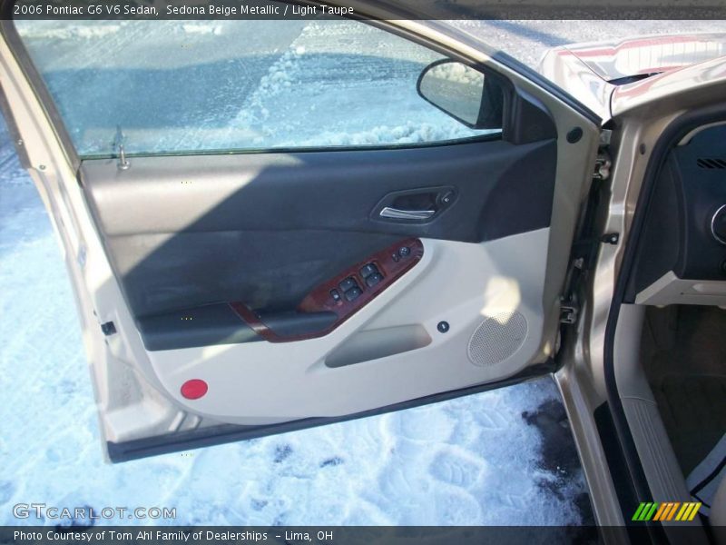 Sedona Beige Metallic / Light Taupe 2006 Pontiac G6 V6 Sedan