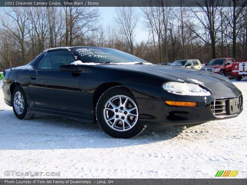 Onyx Black / Ebony 2001 Chevrolet Camaro Coupe
