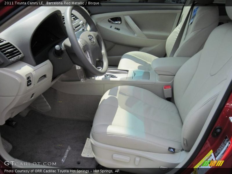 Barcelona Red Metallic / Bisque 2011 Toyota Camry LE