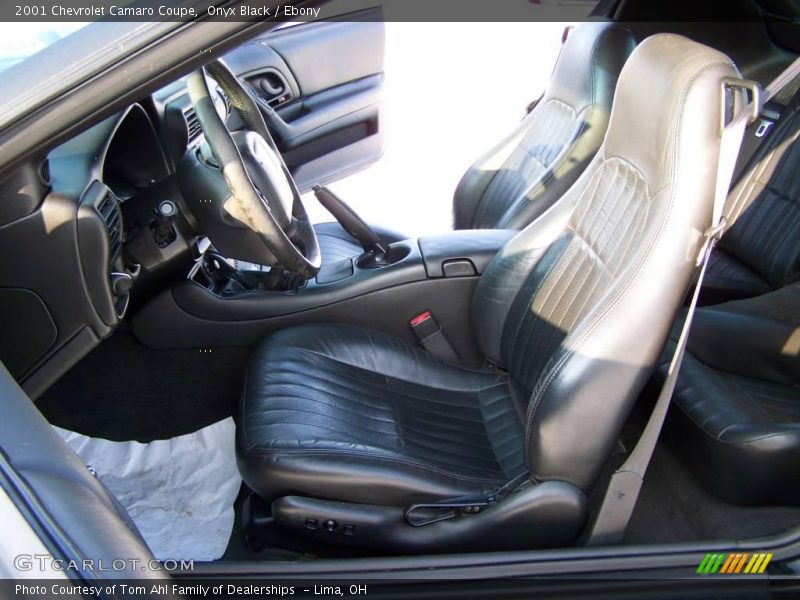Onyx Black / Ebony 2001 Chevrolet Camaro Coupe