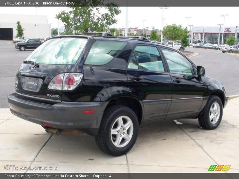 Black Onyx / Ivory 2001 Lexus RX 300