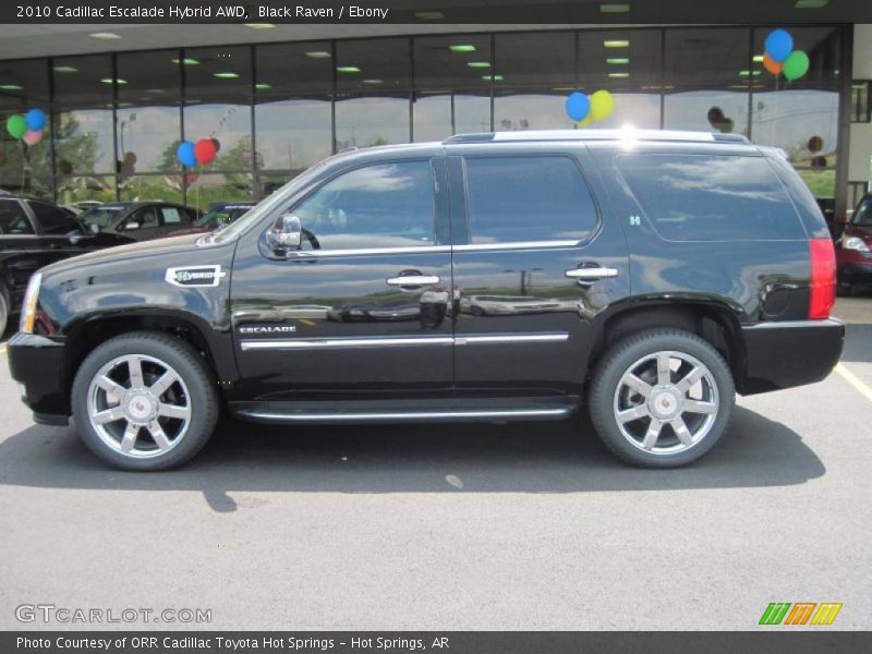 Black Raven / Ebony 2010 Cadillac Escalade Hybrid AWD