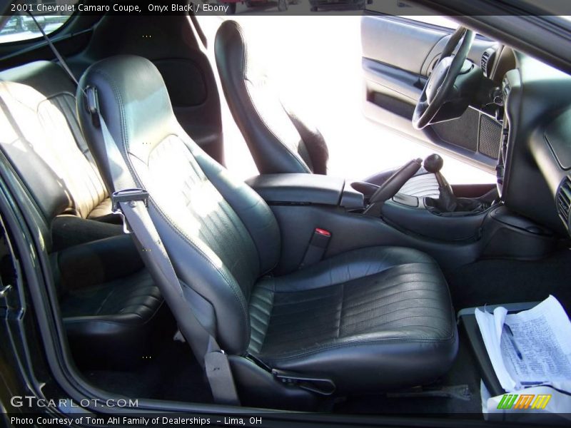 Onyx Black / Ebony 2001 Chevrolet Camaro Coupe