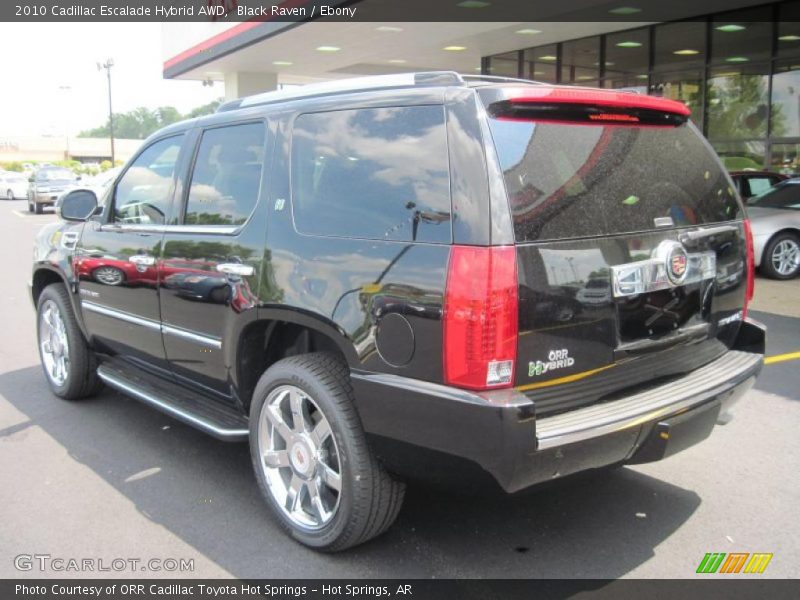 Black Raven / Ebony 2010 Cadillac Escalade Hybrid AWD