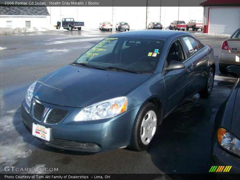 Stealth Gray Metallic / Ebony 2006 Pontiac G6 Sedan