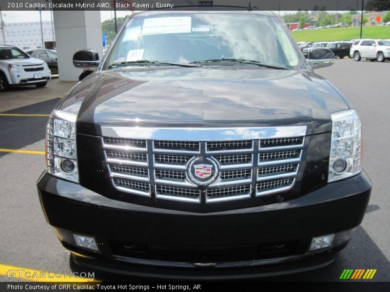Black Raven / Ebony 2010 Cadillac Escalade Hybrid AWD
