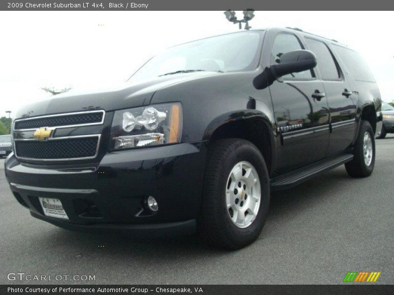 Black / Ebony 2009 Chevrolet Suburban LT 4x4