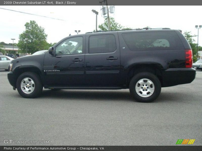 Black / Ebony 2009 Chevrolet Suburban LT 4x4