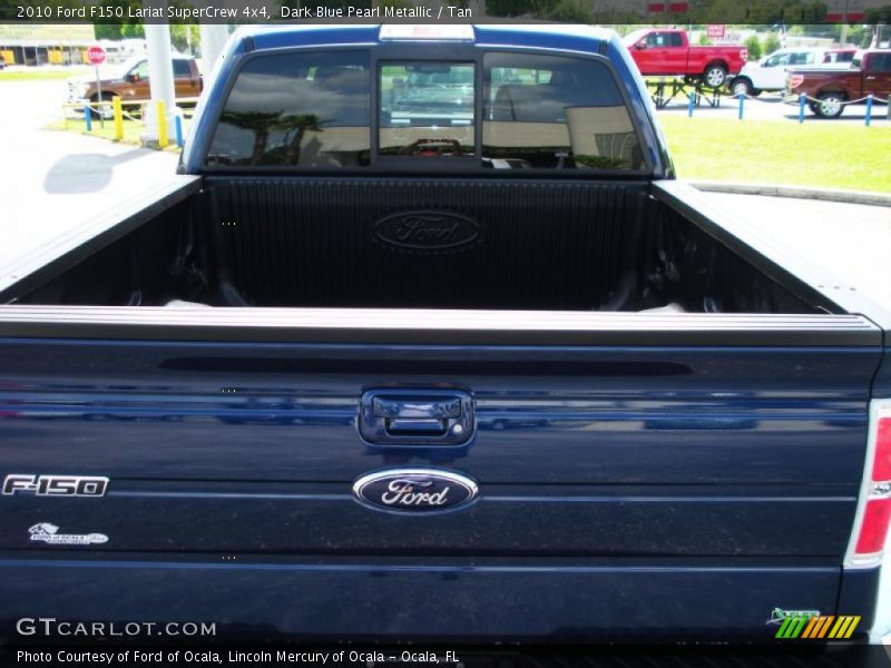 Dark Blue Pearl Metallic / Tan 2010 Ford F150 Lariat SuperCrew 4x4