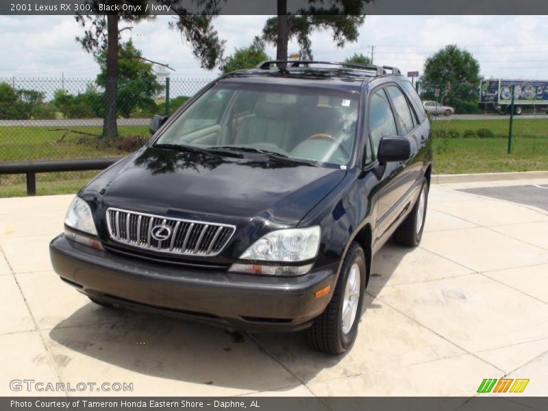 Black Onyx / Ivory 2001 Lexus RX 300