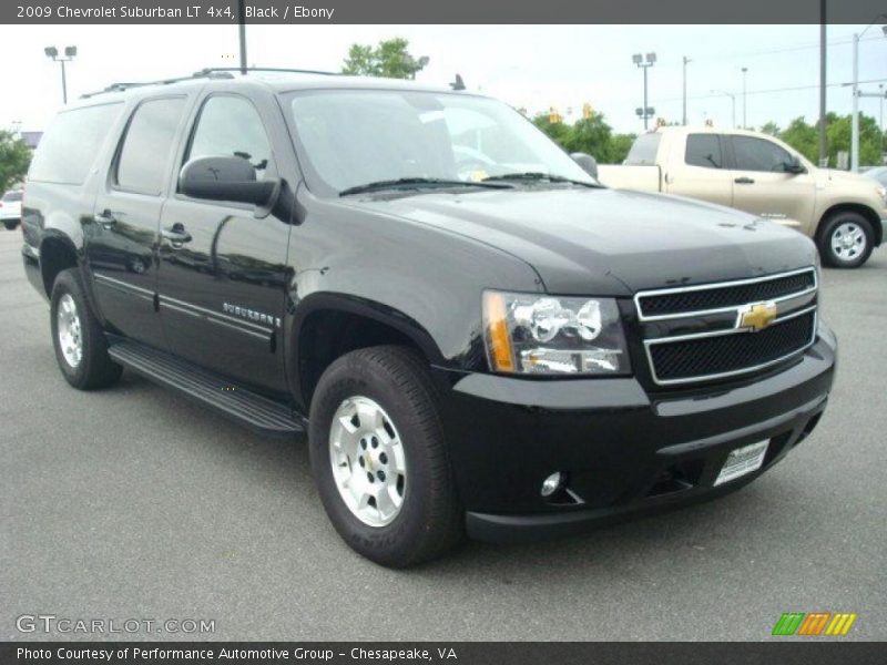 Black / Ebony 2009 Chevrolet Suburban LT 4x4