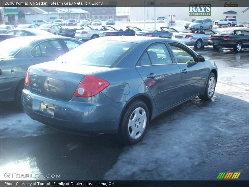 Stealth Gray Metallic / Ebony 2006 Pontiac G6 Sedan