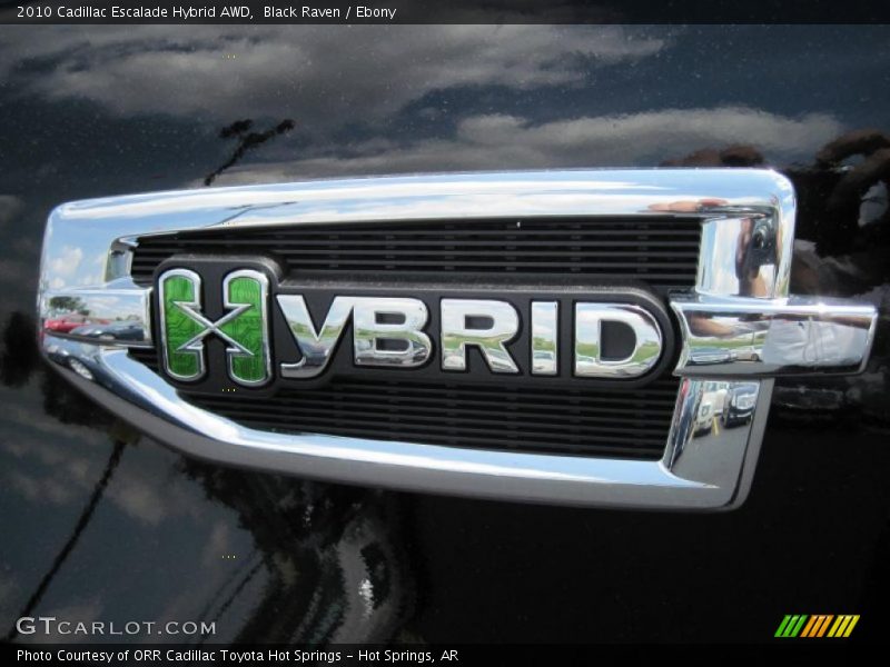 Black Raven / Ebony 2010 Cadillac Escalade Hybrid AWD