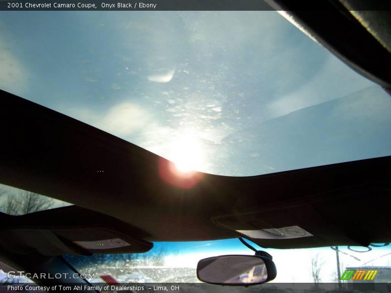 Onyx Black / Ebony 2001 Chevrolet Camaro Coupe