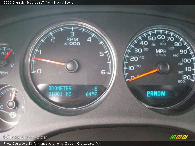 Black / Ebony 2009 Chevrolet Suburban LT 4x4
