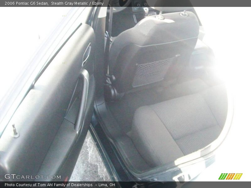 Stealth Gray Metallic / Ebony 2006 Pontiac G6 Sedan