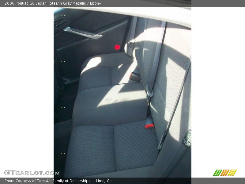 Stealth Gray Metallic / Ebony 2006 Pontiac G6 Sedan