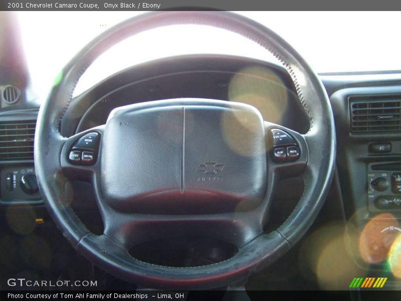 Onyx Black / Ebony 2001 Chevrolet Camaro Coupe