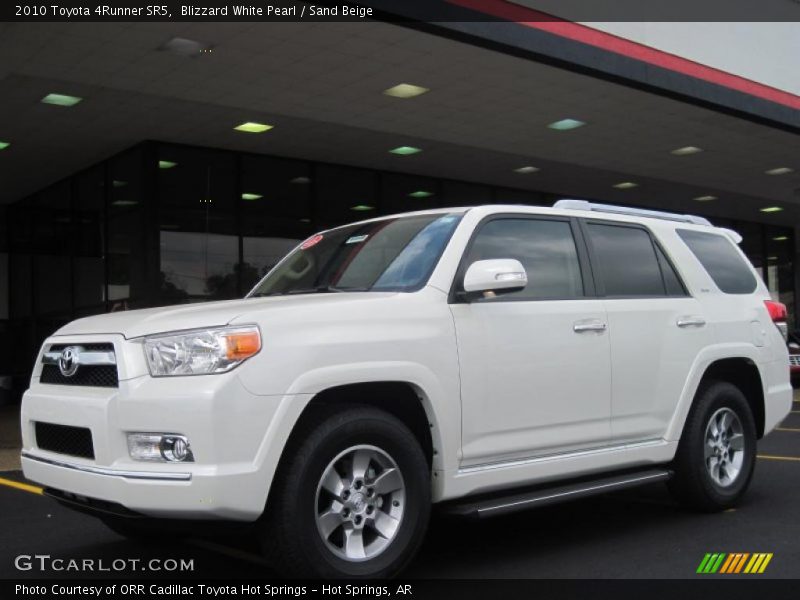 Blizzard White Pearl / Sand Beige 2010 Toyota 4Runner SR5