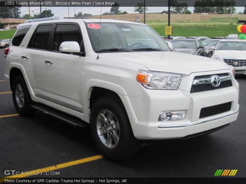 Blizzard White Pearl / Sand Beige 2010 Toyota 4Runner SR5