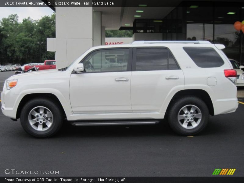 Blizzard White Pearl / Sand Beige 2010 Toyota 4Runner SR5