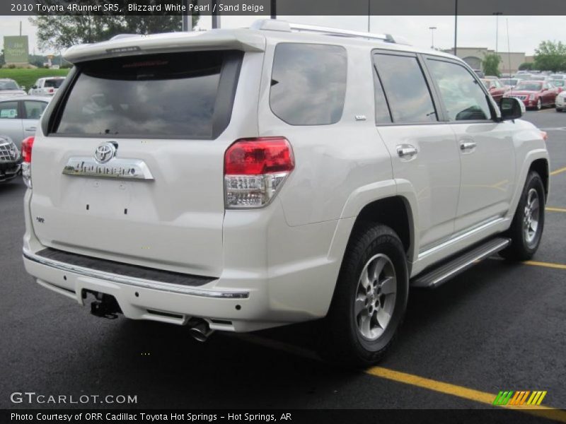 Blizzard White Pearl / Sand Beige 2010 Toyota 4Runner SR5