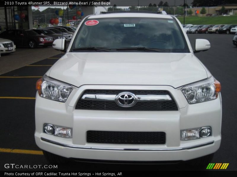 Blizzard White Pearl / Sand Beige 2010 Toyota 4Runner SR5